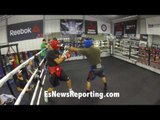 Mikey Garcia vs Hector Tanajara sparring - EsNews Boxing