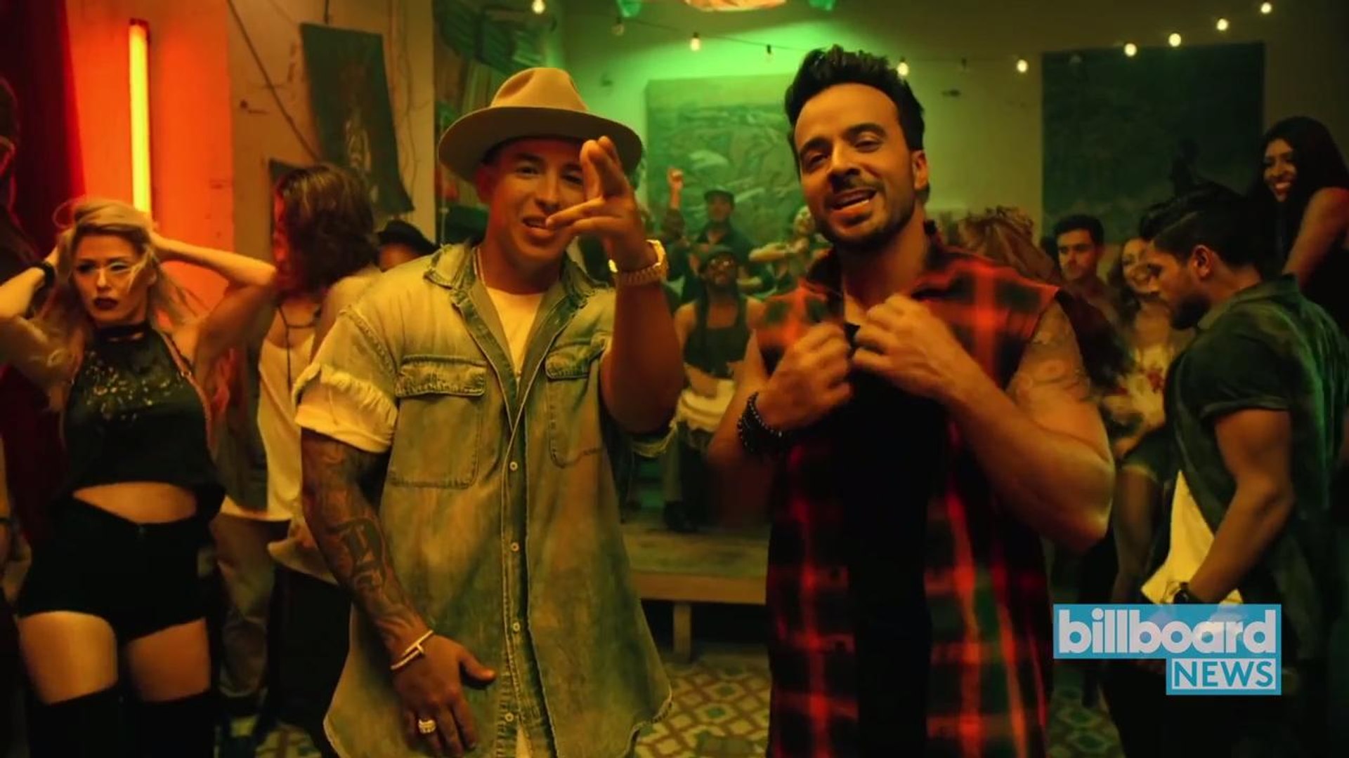 Luis Fonsi & Daddy Yankee's 'Despacito' (Feat. Justin Bieber) Tops  Billboard Hot 100 | Billboard News - video Dailymotion