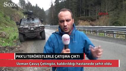 Download Video: Trabzon’da teröristlerle çatışma çıktı: Bir şehit