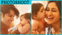 Karanvir Bohra's PHOTOSHOOT With His Cute Babies | TellyMasala