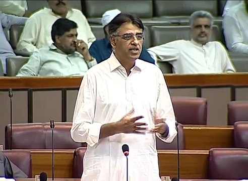 Asad Umar Speech In Assembly Against Govt