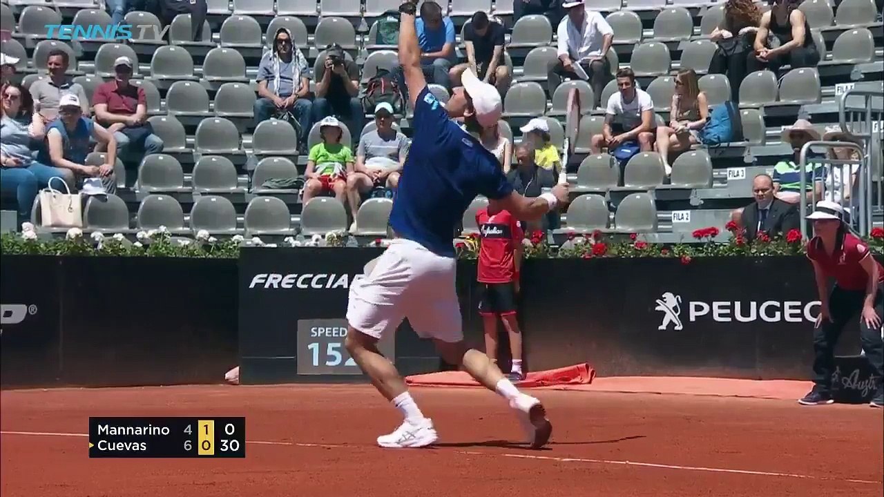 Le génial amorti rétro d'Adrian Mannarino