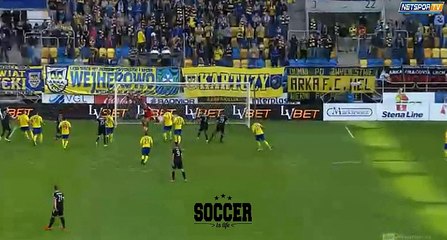 Arkadiusz Reca Goal HD - Arka Gdynia	0-1	Plock 16.05.2017