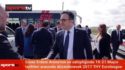 THY Euroleague kupası İstanbul'a geldi