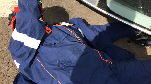 Exercice de secours routier