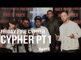 Friday Fire Cypher PT 1: Prez P, Travis Bowe, Banger Yours Truly and Kevin AntoniYo Freestyle Live
