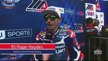 Roger Hayden Saturday VIR Superbike Race 1 Podium