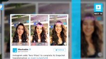 Instagram adds Snapchat-like filters to their Stories
