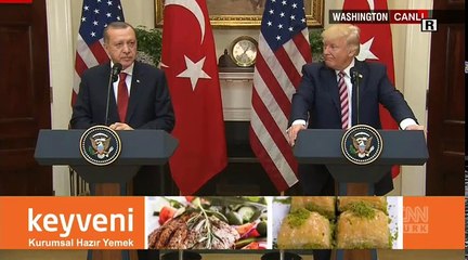 TRump Erdoğan Ortak açıklama