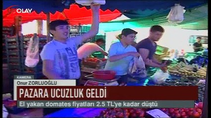 Pazara ucuzluk geldi (Haber 16 05 2017)