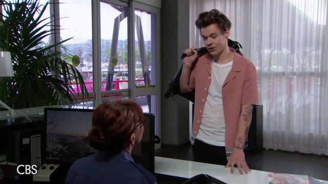 Harry Styles Kicks Off 'Late Late Show' Residency With Hilarious 1D Trick | Billboard News