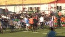 Diyarbakır Amed Sportif- Büyükşehir Belediye Erzurumspor Maçı Sonrası Olaylar Çıktı