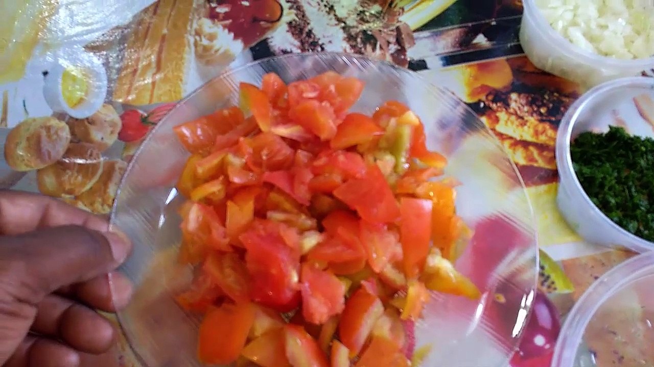 Fazendo almoço - Virei fitness