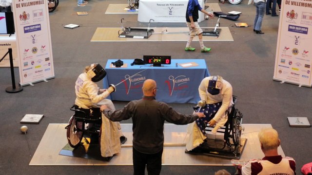 14ème Tournoi de Villemomble (2017) // Demi Finale Epée Dames // FIDRYCH (POL) vs KRAJNYAK (HUN)