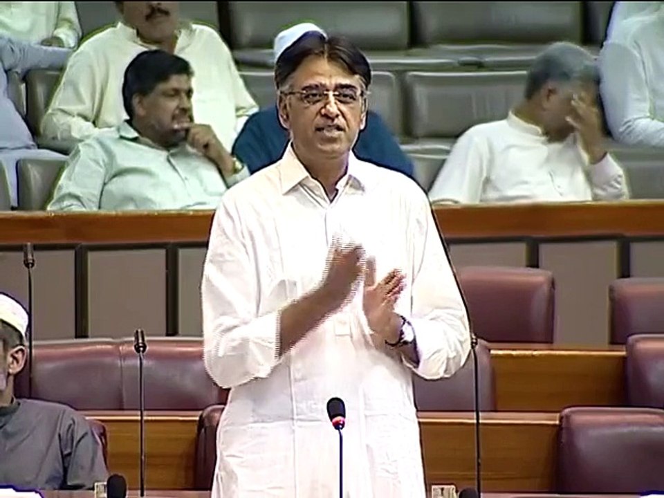 Asad Umar Speech In Assembly Against Govt