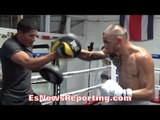 Ivan Redkach rips into mitts ahead of July 30th fight date - EsNews Boxing
