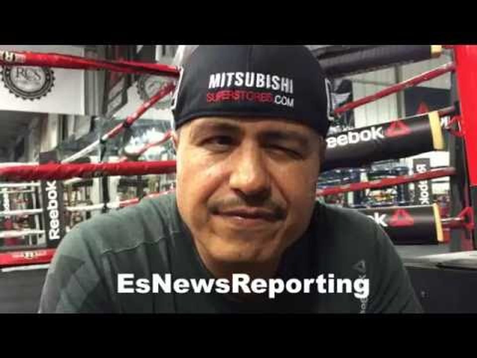 "Robert Garcia on being with TMT...about Jessie Vargas" -Robert Garcia EsNews Boxing