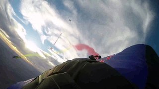 GoPro View of Wingsuit Racing w- Andy Farrington  Red Bull Aces