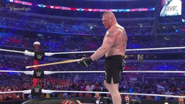 Brock Lesnar vs Braun strowman - Brock Lesnar Destroys Braun Strowman