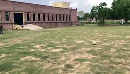powerful football hit and perfect football defense