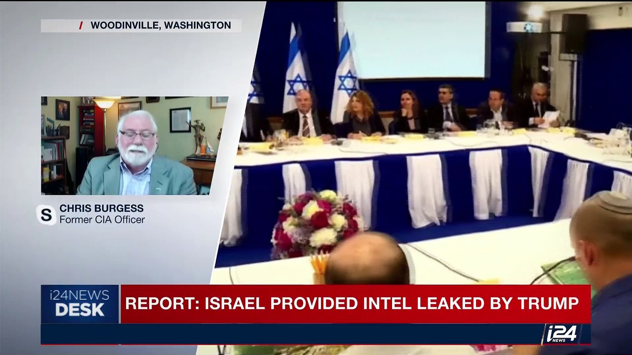 i24NEWS DESK | Report: Israel provided intel leaked by Trump | Tuesday, May 16th 2017