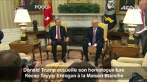 Donald Trump accueille Recep Tayyip Erdogan à la Maison Blanche