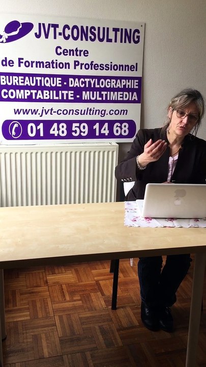 dactylographie sur MAC Jvt consulting France.