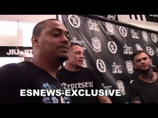 Nate Diaz and Cody Garbrandt - Does He Look like Bryan Caraway  - EsNews Boxing