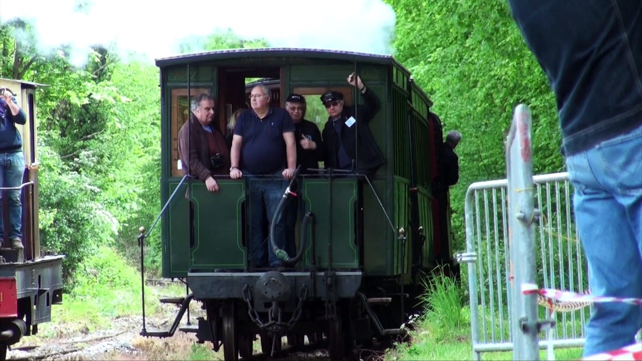 Premiers trains à vapeur réguliers - Mtvs Crevecoeur le Grand Mai 2017