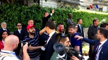 Türk Büyükelçiliği Konutu Önünde Kavga