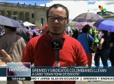 Gremios y sindicatos colombianos inician 