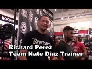 Real Warriors NATE DIAZ & Cody Garbrandt They Aint Scared Of Nobody! EsNews Boxing