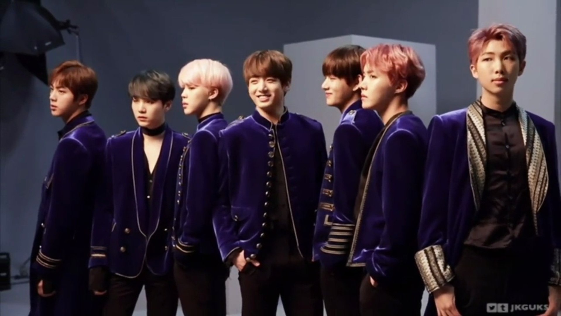 Eng Blood Sweat Tears Jpn Ver Making Of Jacket Photos