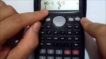 Virgula e Ponto na Calculadora Científica