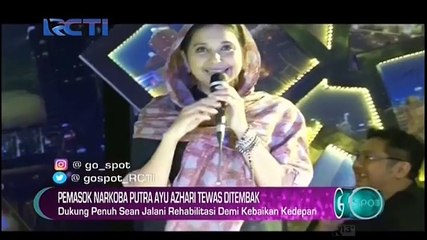 Ayu Azhari Dukung Penuh Sean Jalani Rehabilitasi
