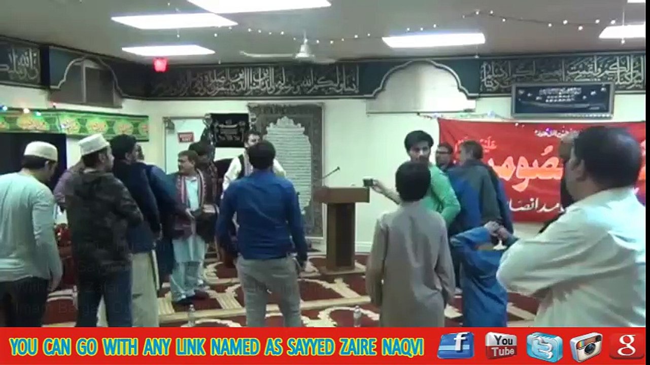 Sayyed Zaire Naqvi Reciting "Rab Janay Te Hussain Janay" at Imam Bargah Ottawa Canada 2017 ..  with Zafar Abbas Zafar