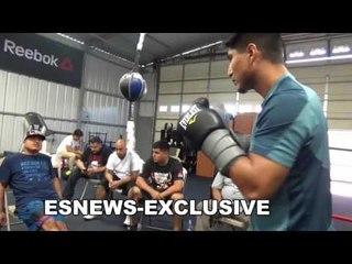 Mikey Garcia  34-0 28KOs In Camp For Elio Rojas - EsNews Boxing