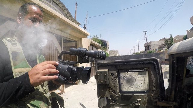 Iraqi Journalist's GoPro Deflects a Sniper's Bullet