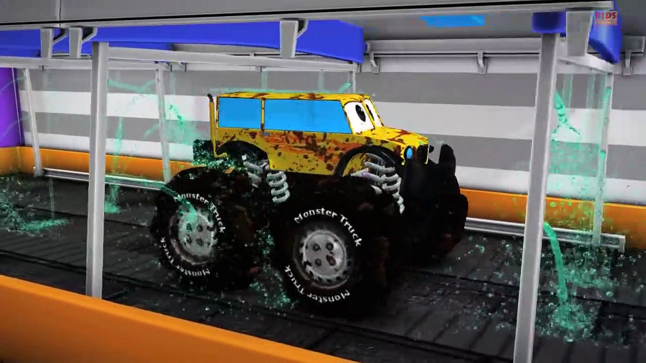 Monster Truck Car Wash _ 3D Videos For KidsSDOQ9xX4ZqU Video Dailymotion