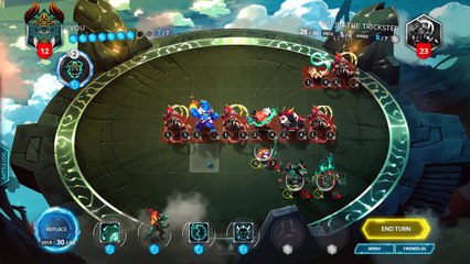 Duelyst Boss Battle 10: Budget Wu'Jin the Trickster