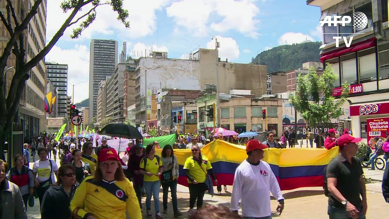 Colombia: Sindicatos paran y acusan incumplimientos del gobierno