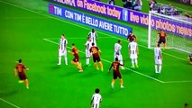 Roma-Juventus 3-1 Daniele DeRossi ha parlato fine partita a bordo campo