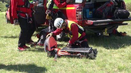 Alpes de Haute-Provence : les coulisses de l'entrainement des sapeurs-pompiers sauveteurs en montagne du SDIS 04