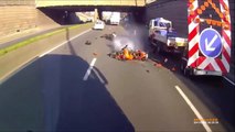 Random Motorcycle CRASHES & Motorbike Fails - Motorlife