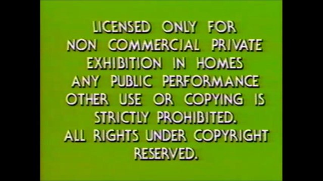 Elgato VHS Opening #17 Opening to my 1991 Recycled vhs of Donovan's Reef