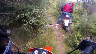 on road bikes trying off road-fails  pulse adrenaline