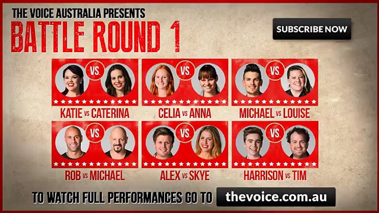 Battle Round 1  The Voice Australia Season 2