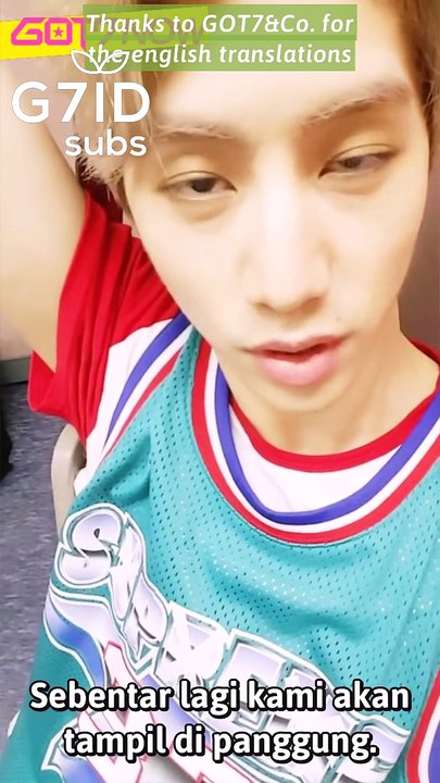[G7IDSUBS] 150723 GOT7 NOW 'Mark sedang Lelah tapi tetap Seksi' - Mark