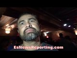 MANNY ROBLES CONVINCED ANTHONY JOSHUA 
