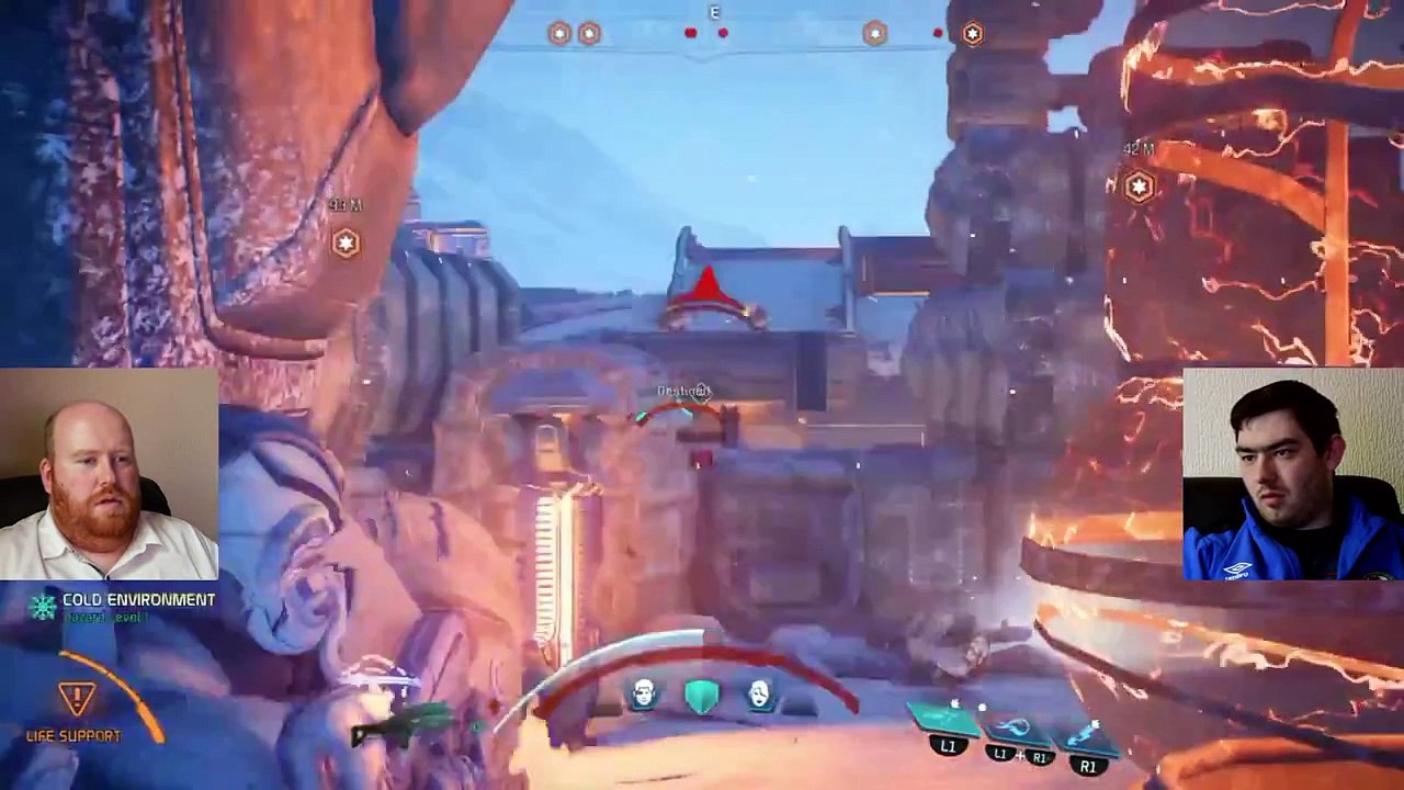 Mass Effect Andromeda Quick Look PS4 Pro Gameplay